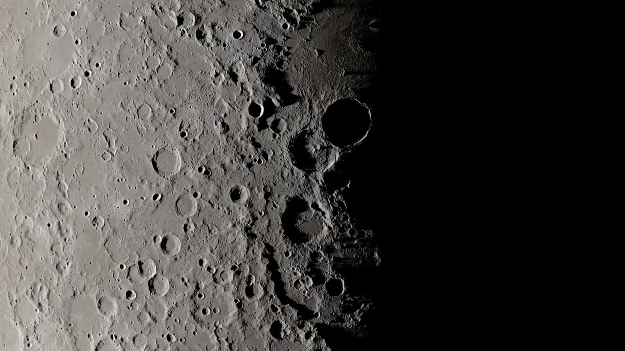 Clair de Lune 4K Version - Moon Images from NASA's Lunar Reconnaissance Orbiter