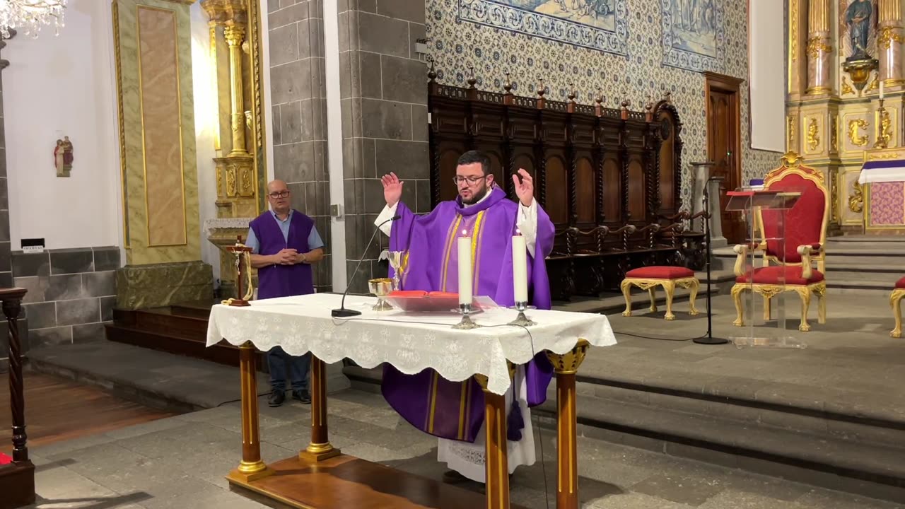 Os peregrinos da Arrifes / Milagres chegam à Rabo de Peixe, Sao Miguel Azores Portugal - 19.02.2024