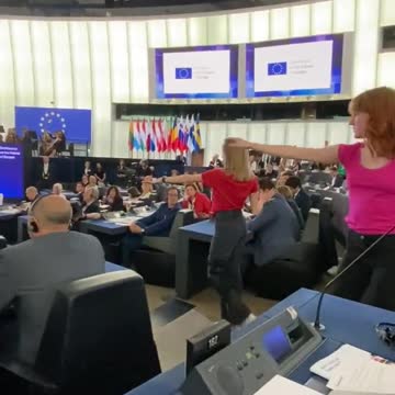 Interpretive Dancers RIDICULOUSLY Try To Entertain European Parliament