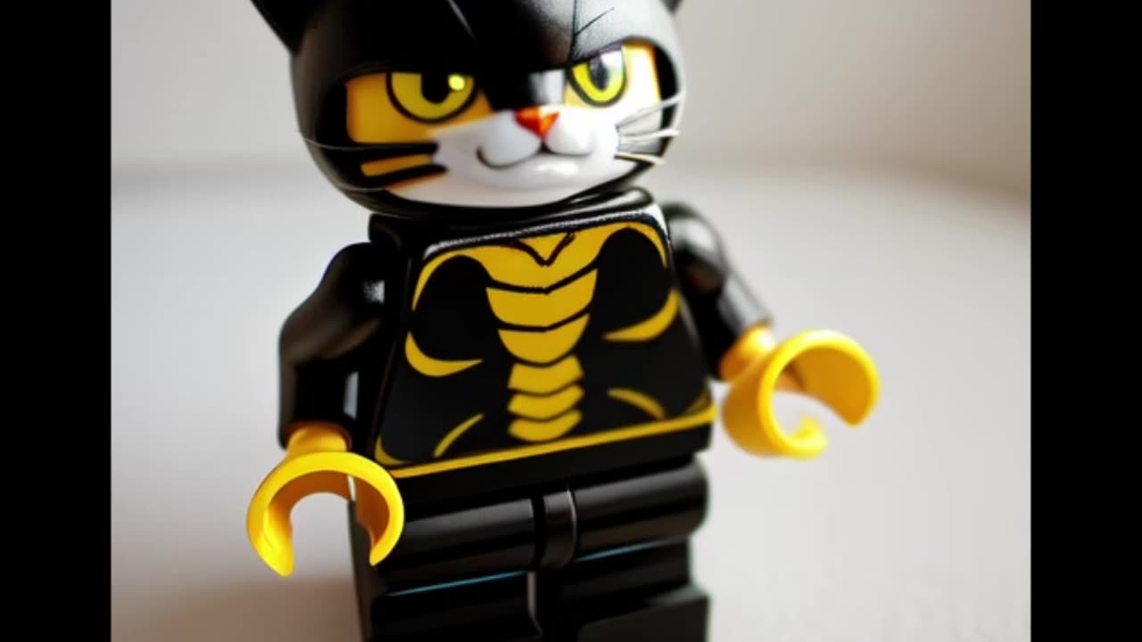 Lego Cat Minifigure 💗