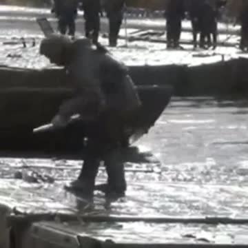Russian army ,No bridge ,No problem
