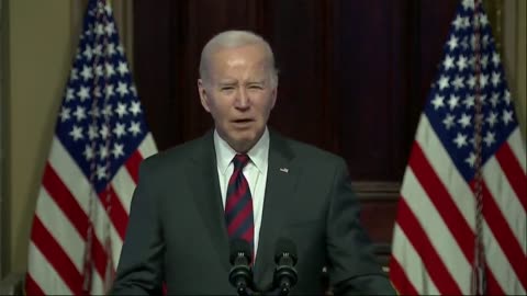 Biden: "Wages for working families have gone up, while inflation has come down 65%."