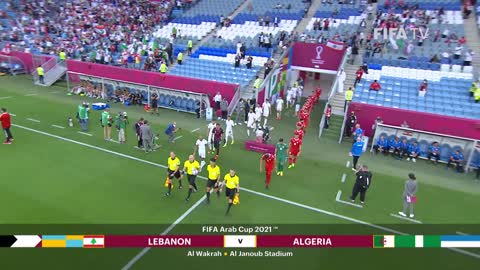 Lebanon v Algeria FIFA Arab Cup Qatar 2021 Match Highlights