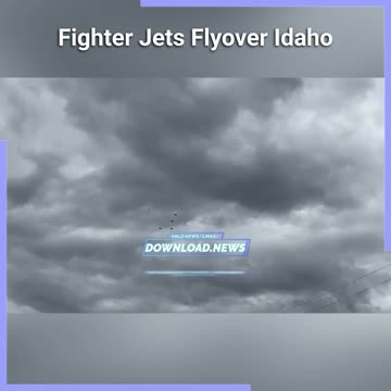 Fighter Jets Flying Over Idaho