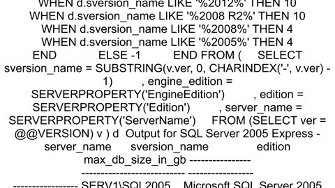 Database size limit for SQL Express Edition