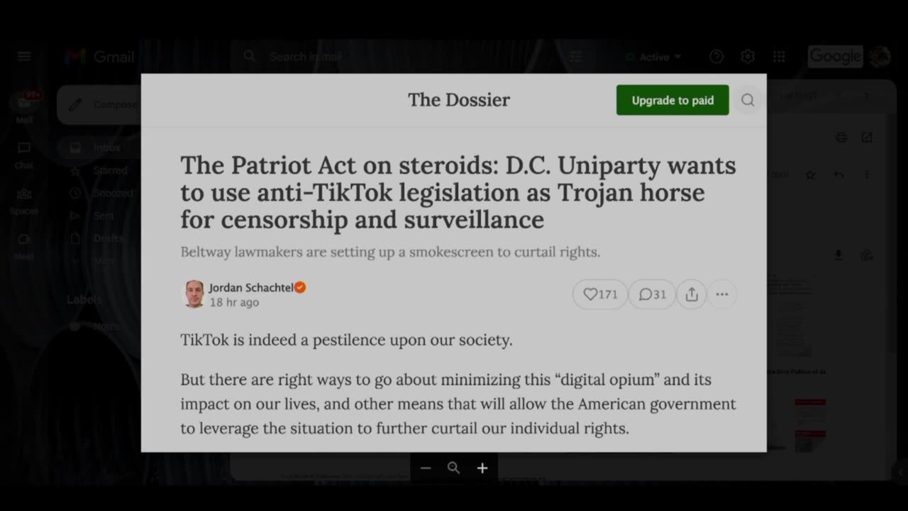 The Restrict Act Is The Patriot Act on Steroids