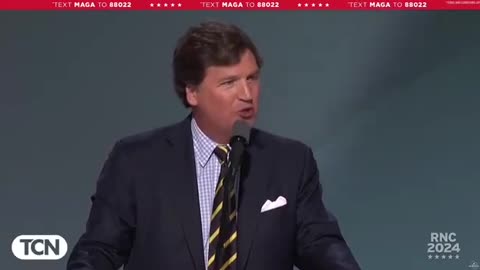 Tucker Carlson's speech at the 2024 RNC