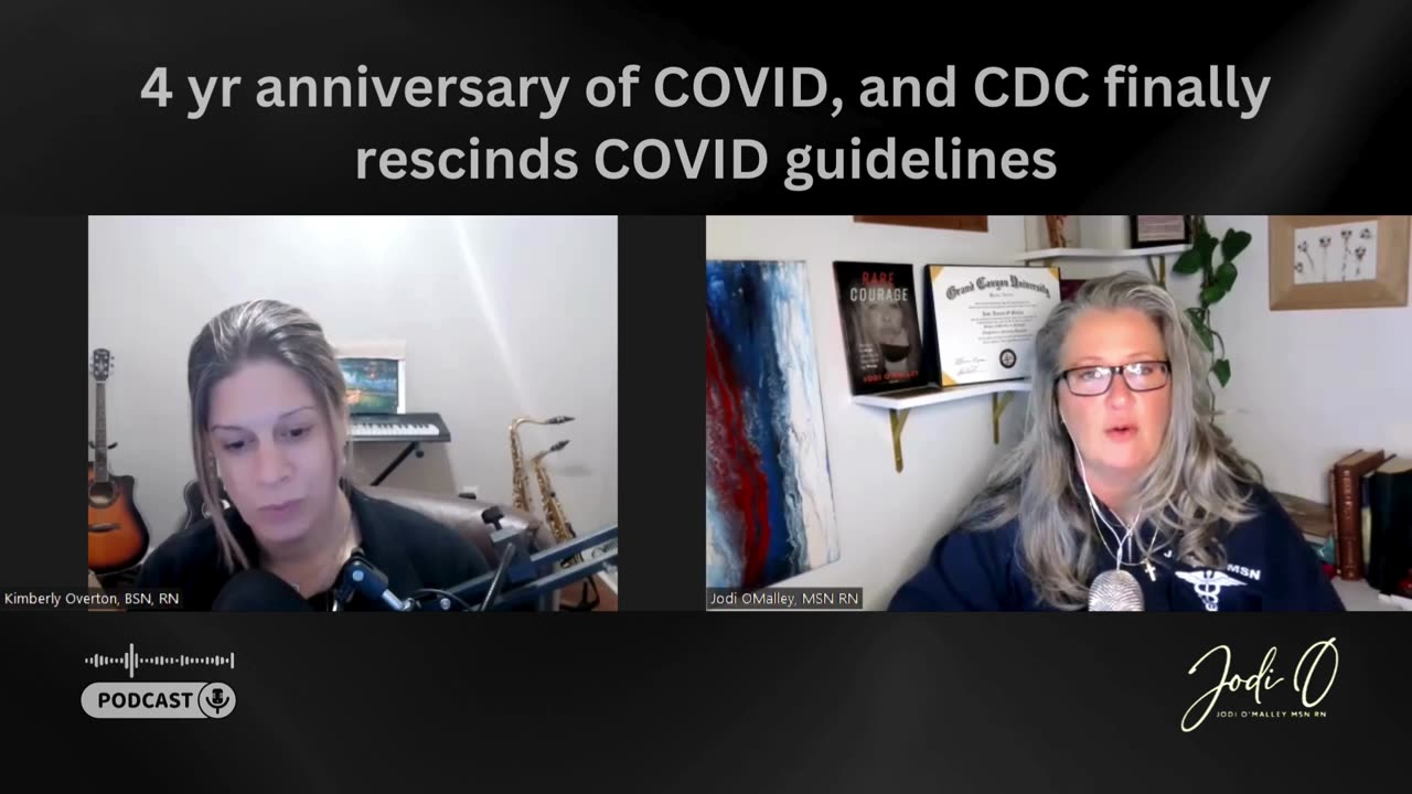 4 yr anniversary of COVID, and CDC finally rescinds COVID guidelines