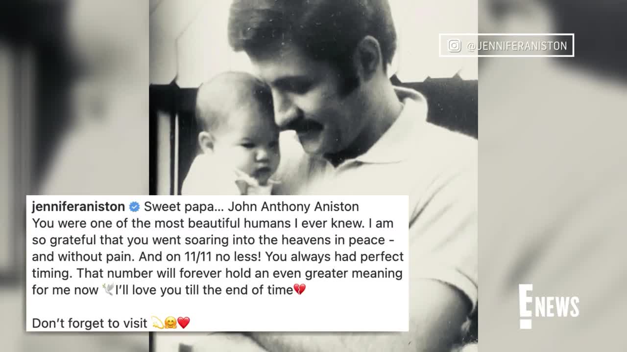 Jennifer Aniston Mourns the Death of Her Dad John Aniston _ E! News