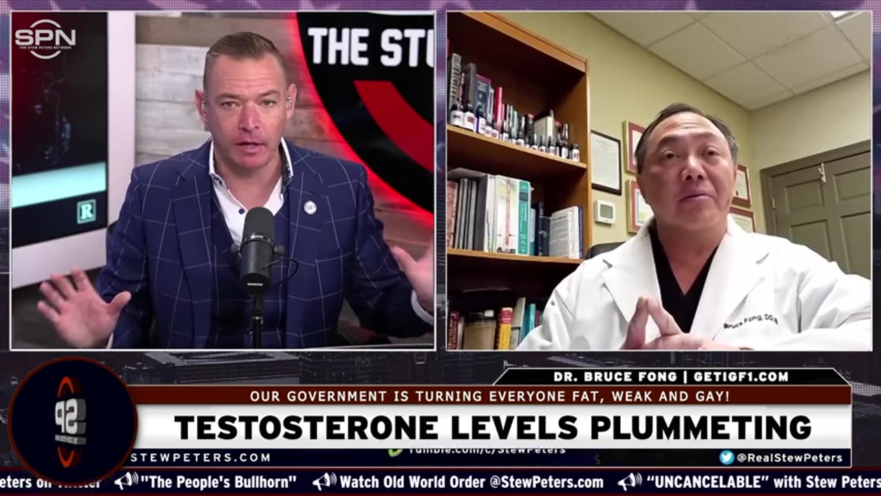 Men's Testosterone levels at All-Time LOW, Elites' Depopulation Agenda Succeeding!