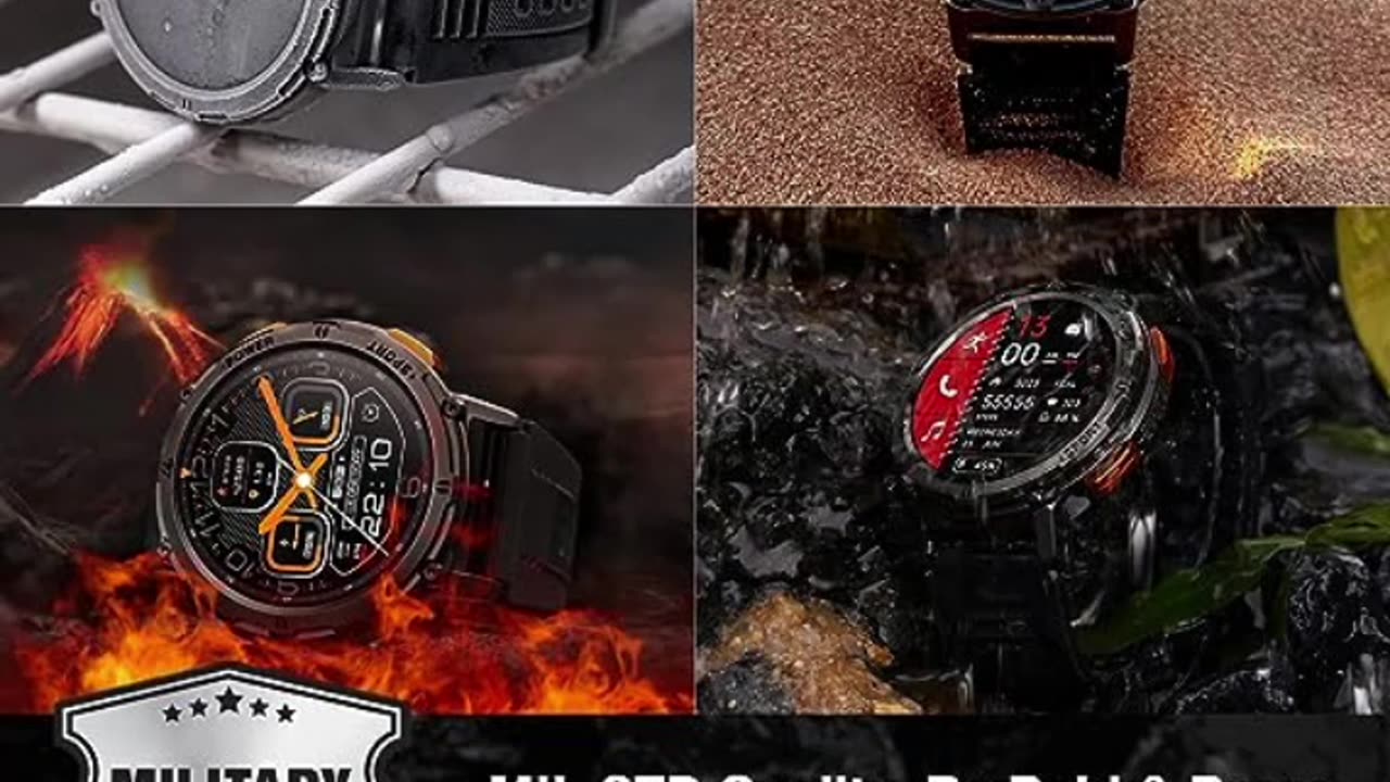 AMAZTIM Smart Watches for Men #smartgadgets #smartwatch #smart #men #50shadesofland