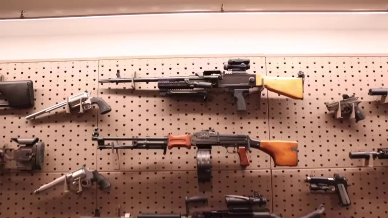 Elon Musk Releases Video Of His Arsenal
