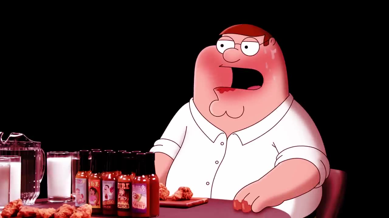 Peter Griffin Bares It All While Eating Spicy Wings | Hot Ones