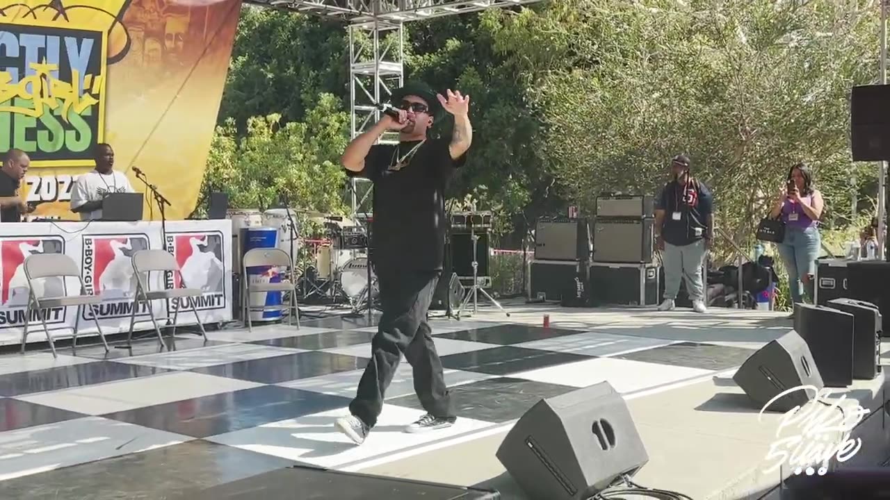 Dezzy Hollow Rocks the Stage at B-Boy Summit in Los Angeles at Grand Park - Full Performance