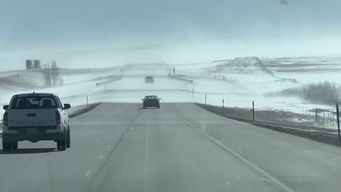 Traveling through Wyoming February 2022