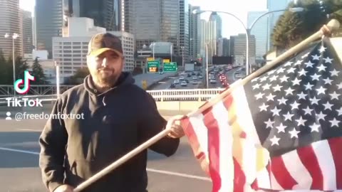 Merica!!!! Me Being a Dork At The Start Of Stand America