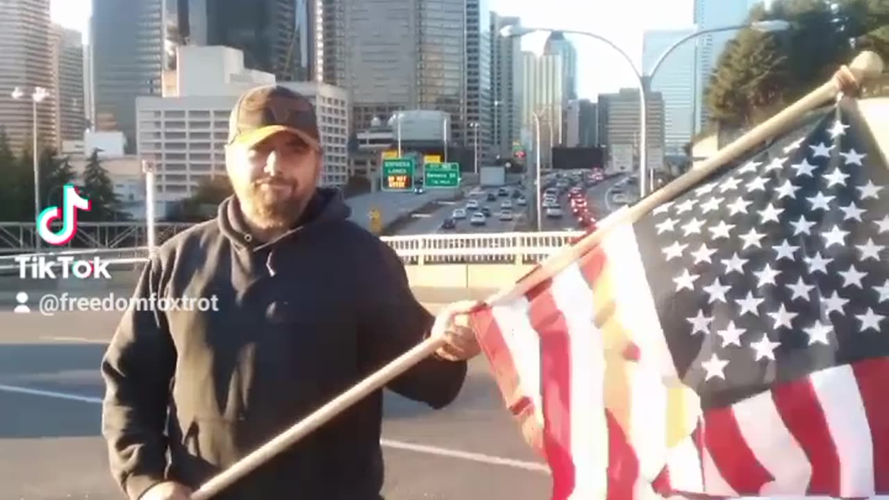 Merica!!!! Me Being a Dork At The Start Of Stand America
