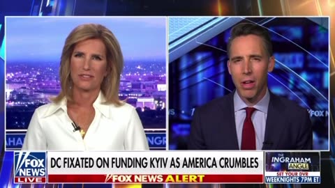 Senator Josh Hawley- no more money for Ukraine and ditch Mitch