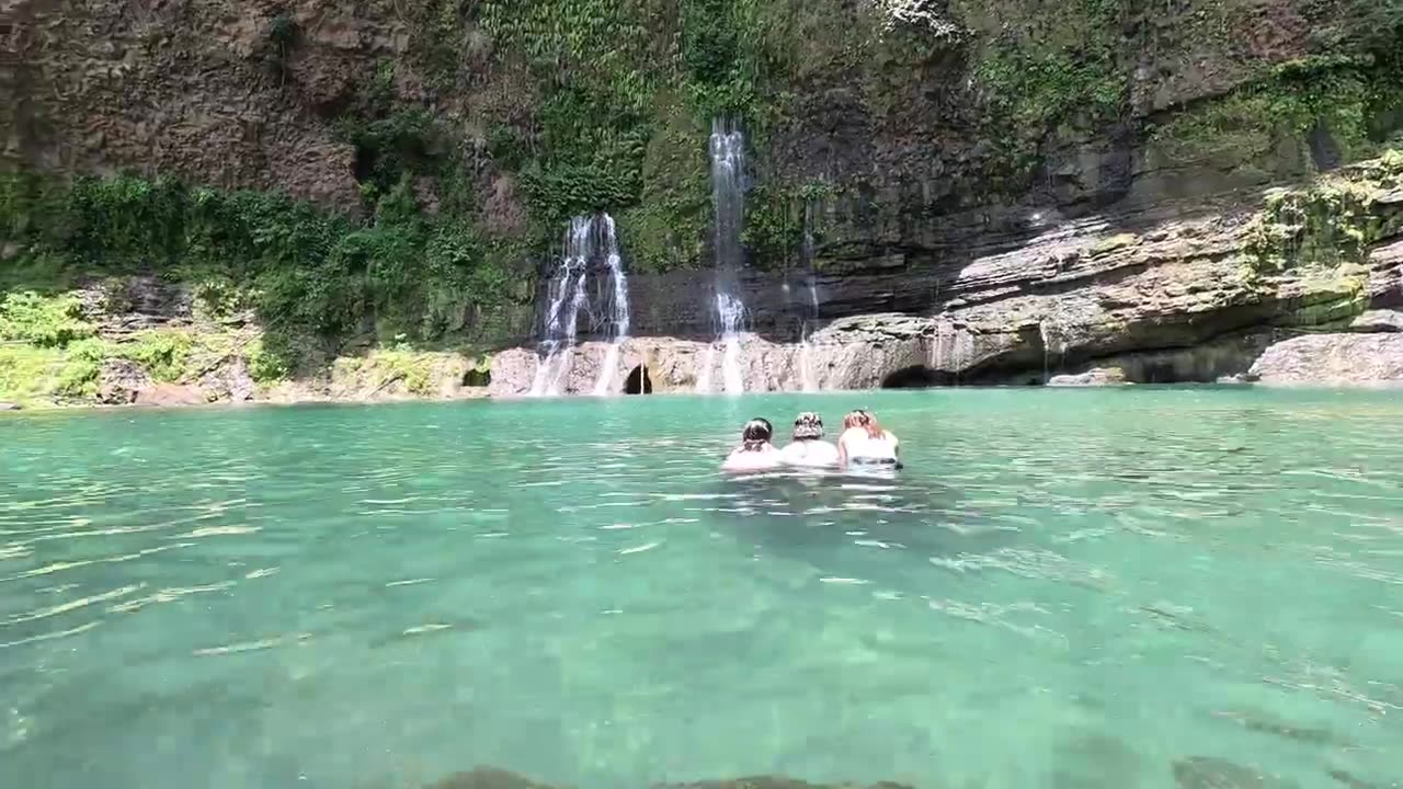 Sagpulon Falls and Spring, nestled in the lush landscapes of Jasaan in Misamis Oriental, Philippines