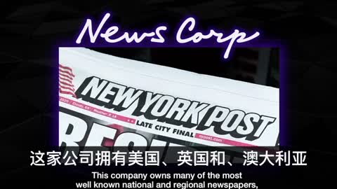 這幾個公司掌握世界所有公司，慈善機構甚至聯合國