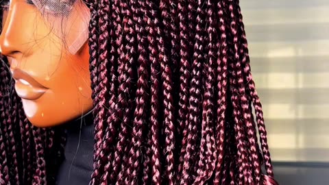 Check out Amazing hairstyles with goldiluxe braided wigs