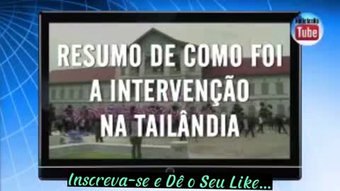 Os Militares se Uniram ao Povo na Tailândia...