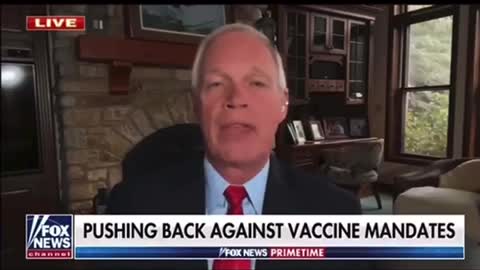 Senator Ron Johnson: “We don’t Have an FDA Approved Vaccine in America.”