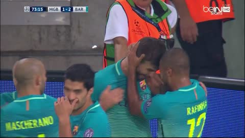 VIDEO: Pique goal vs Borussia