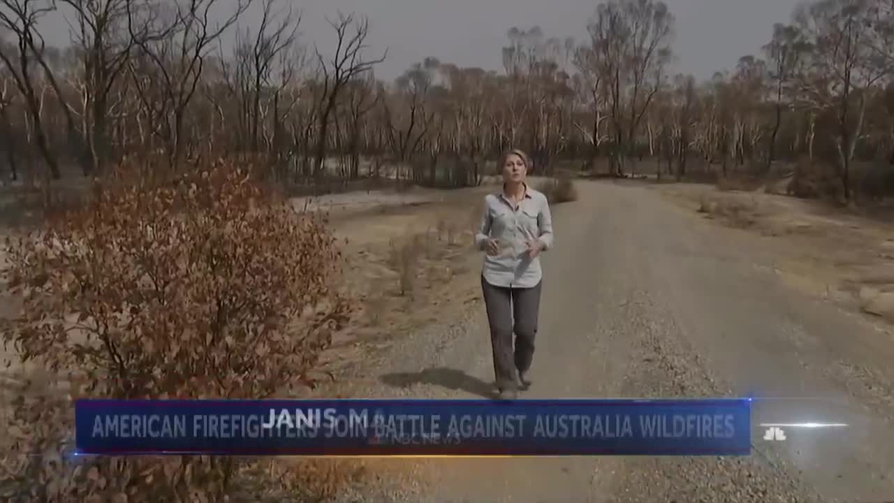 Dozens Of American Firefighters Join Australian Fire Crews At Front Lines | NBC Nightly News