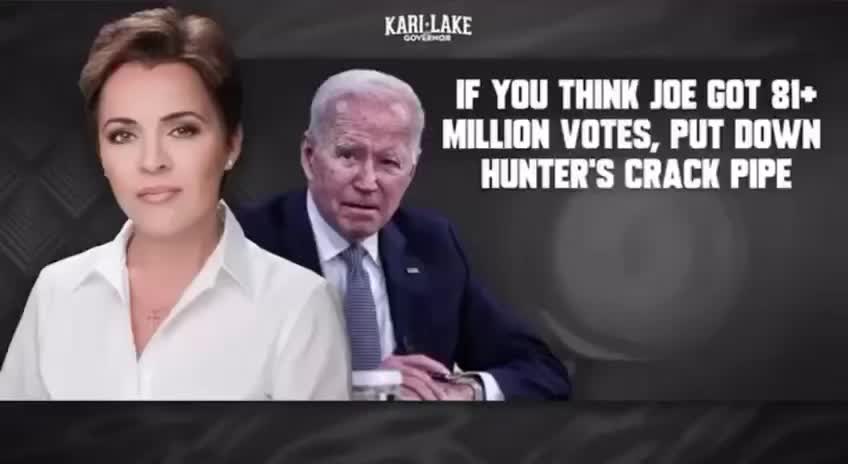 Kari Lake There’s no way Joe Biden won by 81 million votes