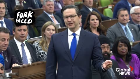 Pierre Poilievre & Chrystia Freeland - Very Serious People in a Very Serious Place