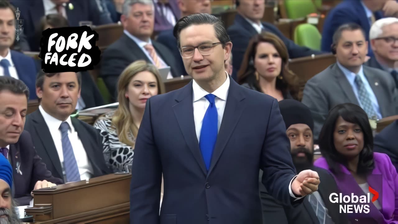 Pierre Poilievre & Chrystia Freeland - Very Serious People in a Very Serious Place