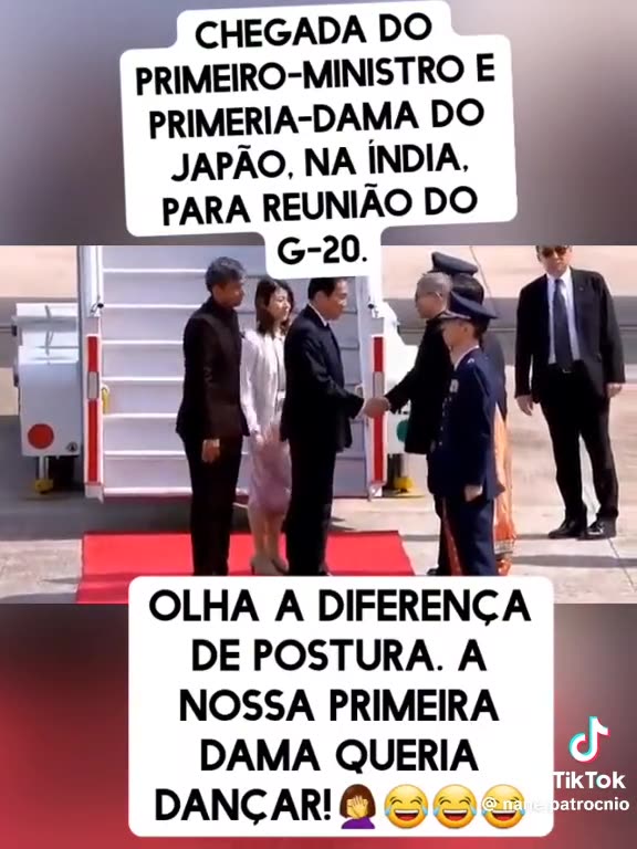 Namastê primeira dama.