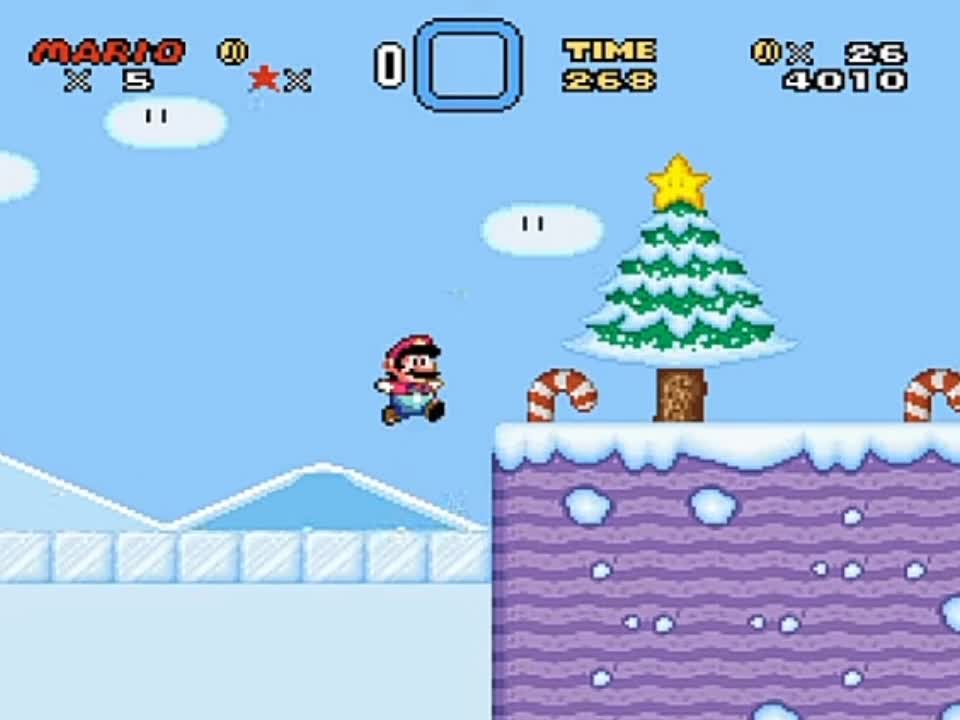 Happy Christmas Super Mario