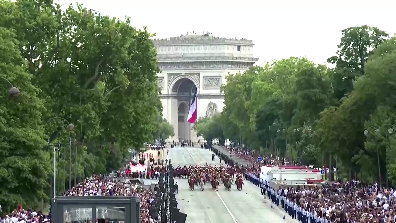 France celebrates Bastille Day with annual military parade