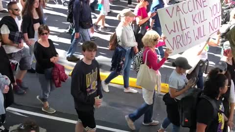 brisbane australia anti lock down protest anti corrupt politicians