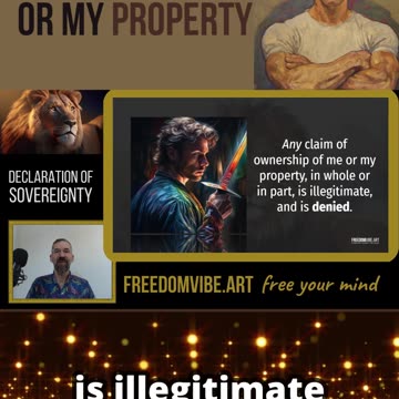 Nobody owns me or my property #shorts