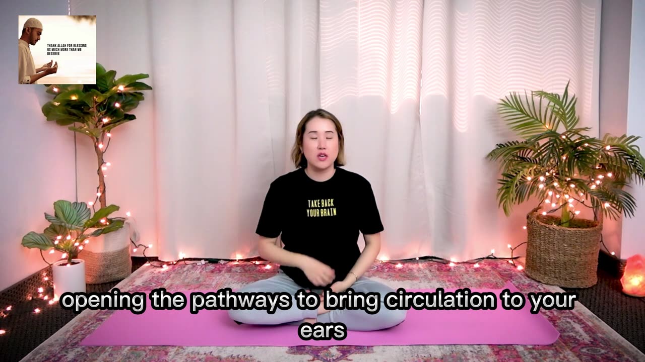 20-minute vlog featuring a meditation and relaxation exercise for tinnitus, or ear ringing.