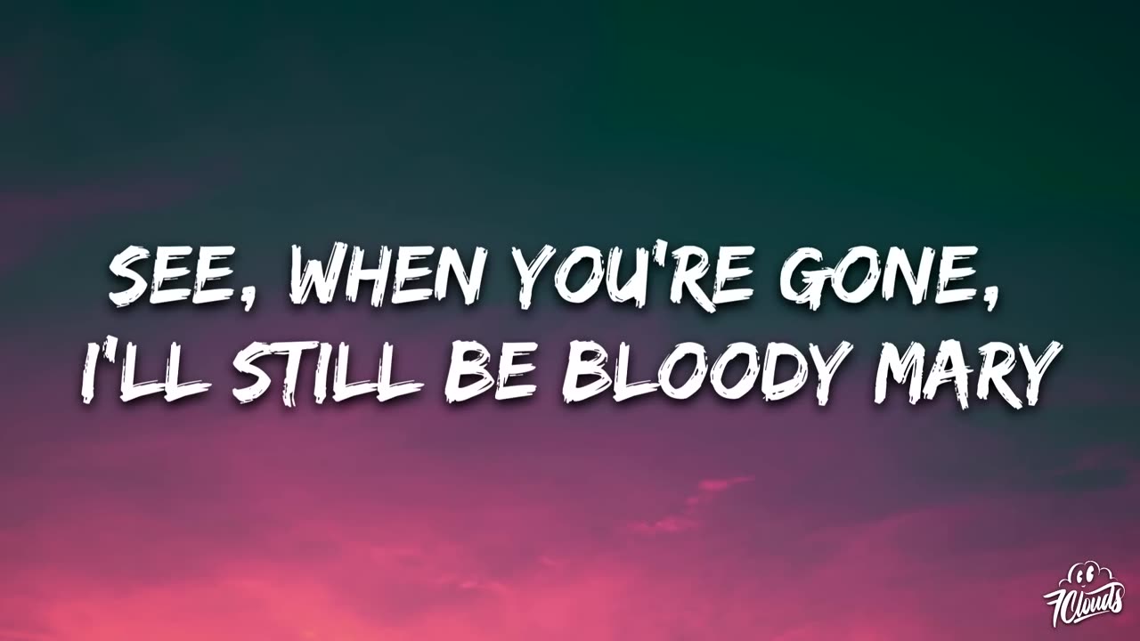 Lady Gaga - Bloody Mary (Lyrics)