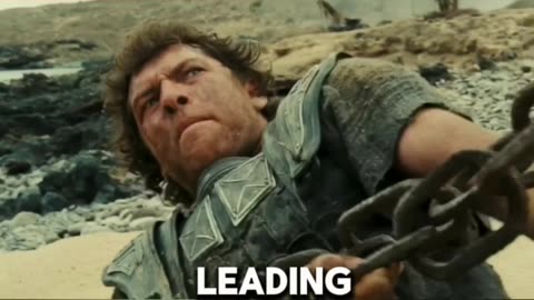 Perseus vs chimera fight scene