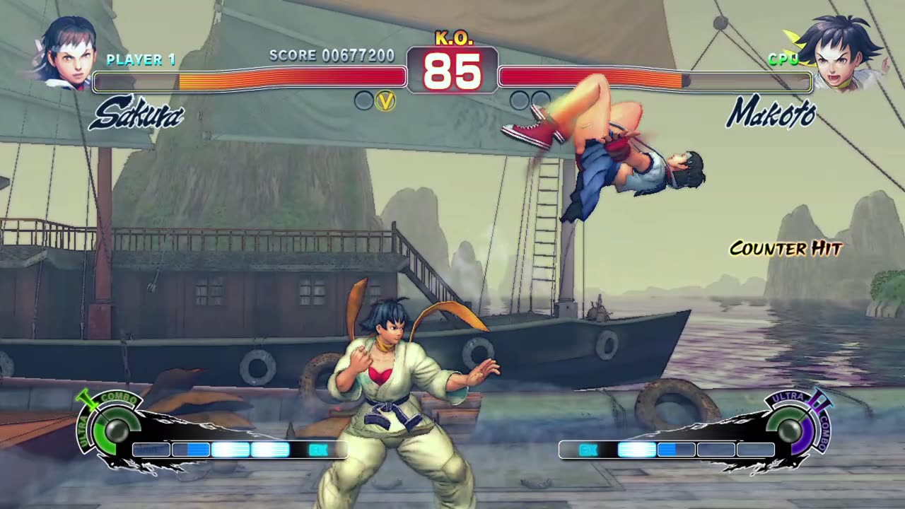 Sakura vs Makoto