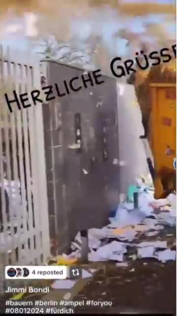 Berlin is locked down by protesters