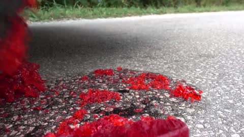 Crushing Crunchy & Soft Things by Car! EXPERIMENT WATERMELON VS CAR