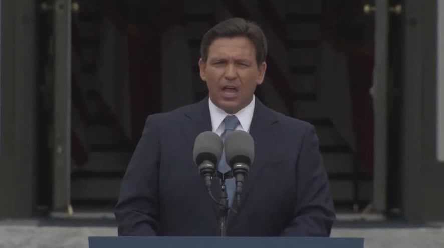 Ron DeSantis: "We reject this woke ideology. We seek normalcy not philosophical lunacy ... Florida is where woke goes to die."