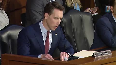 Senator Hawley Delivers Opening Statement at Judge Jackson's Supreme Court Nomination Hearing