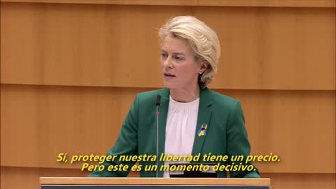 Zelenski asegura que Ucrania lucha "por ser tan libres" como la UE