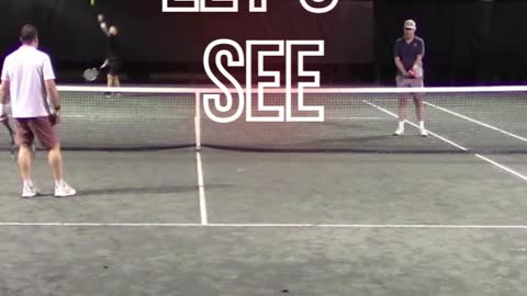 NICE DROP SHOT!