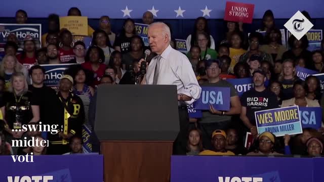 43_US midterms 2022 Biden and Trump make last pitch to win voters in swing states as polls open