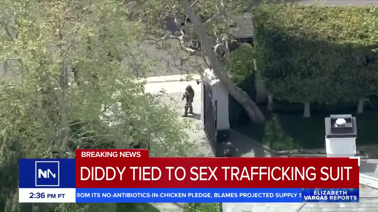 Diddy's Homes Raided