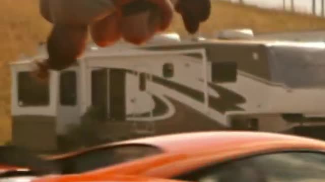 He jumped over fast McLarens!